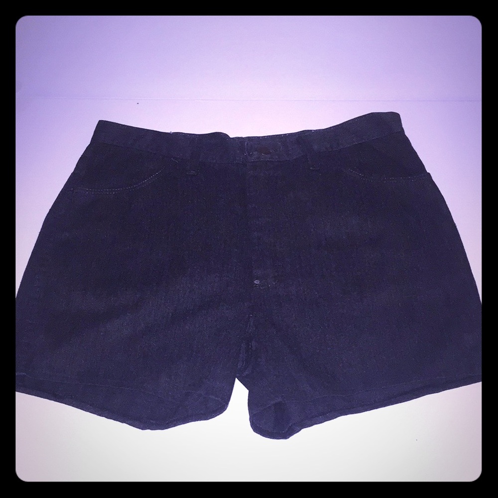 Vintage Rare Maverick high waisted denim shorts